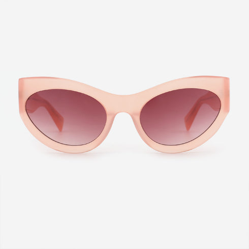 Cat Eye Full-rim Acetate Women's Sunglasses 23A8070